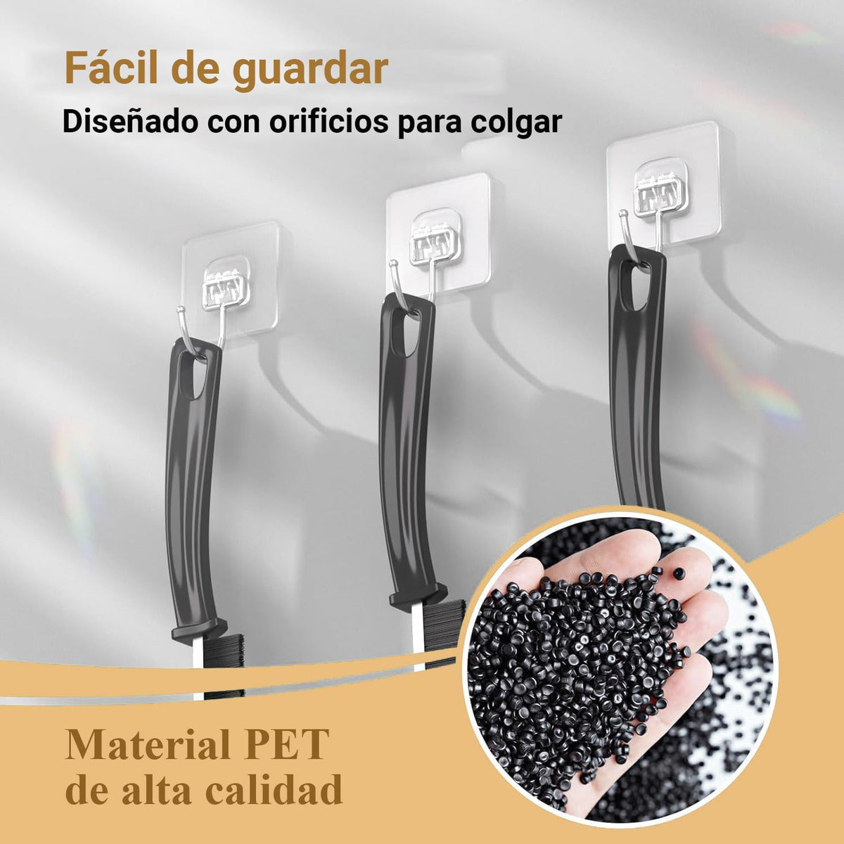 Cepillo de Limpieza Multiusos | 20 Piezas | Grietas, Cocina y Baño