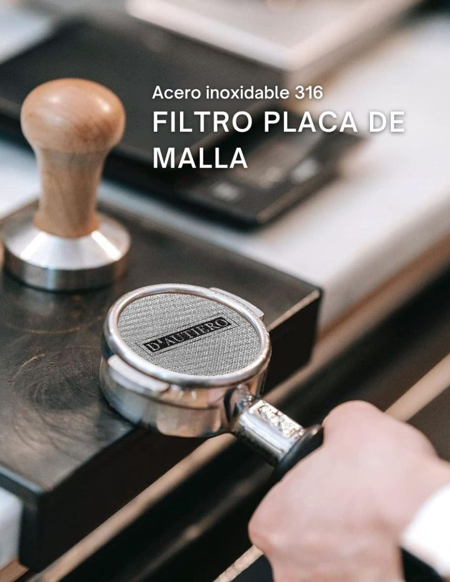 Set 3 Puck Screen Café Espresso | Reutilizable | 51 mm