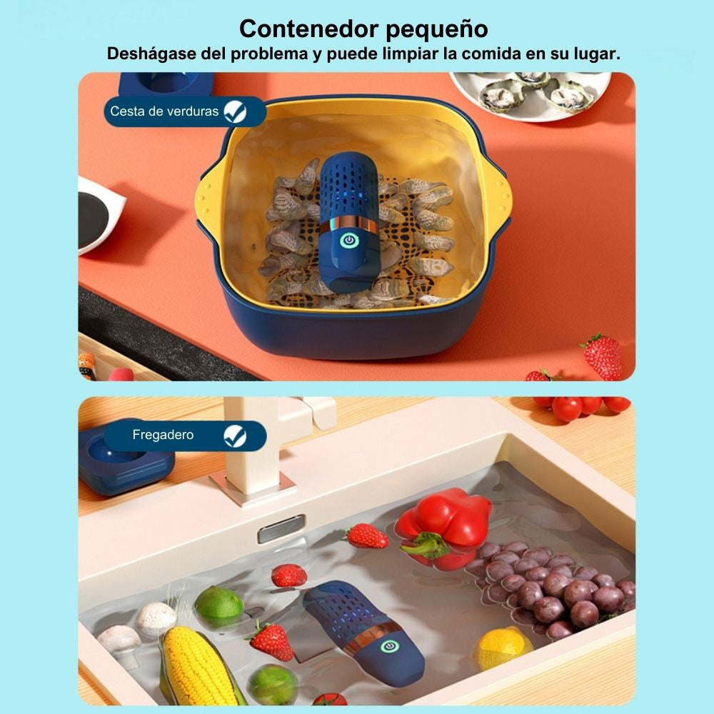 Esterilizador de Iones | Para Frutas y Verduras | Desinfectante Portátil