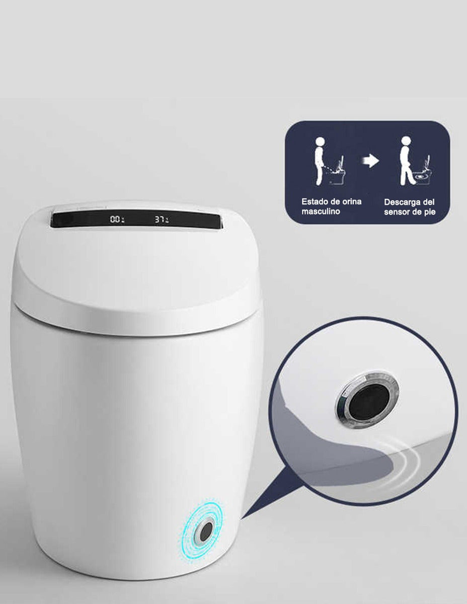 Inodoro Inteligente Automático | 4 en 1 | Smart Toilet Sensoilet | Shinobi