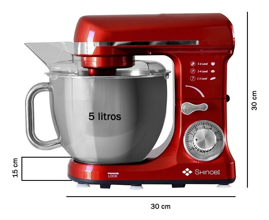 Batidora de Pedestal 3 en 1 | Profesional Petit Silver