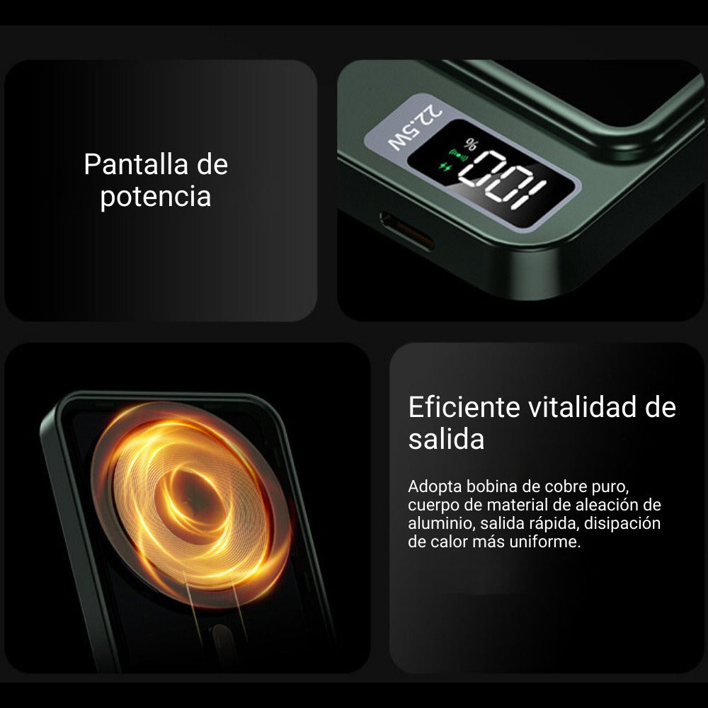 Cargador Inalámbrico Magsafe | 5000 mAh | LED 20W | iPhone