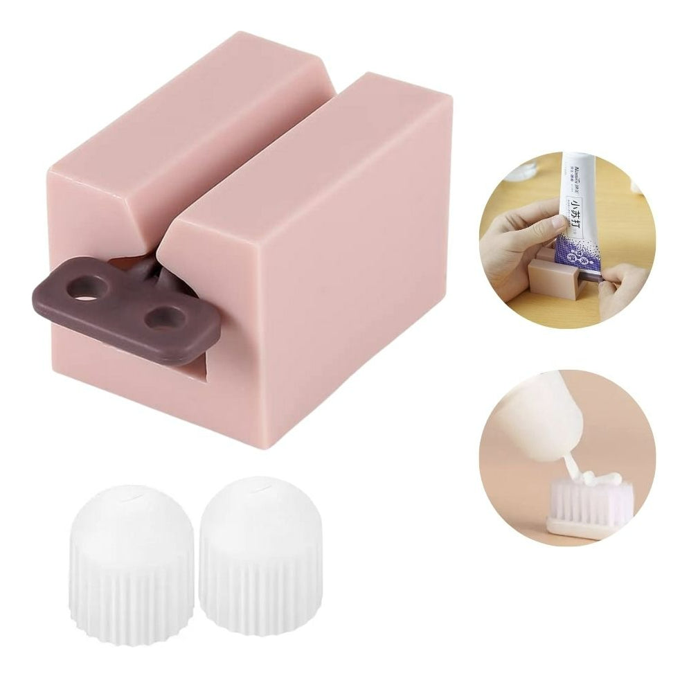 Dispensador de Pasta Dental | Incluye 2 Tapas | Maximizador | MS