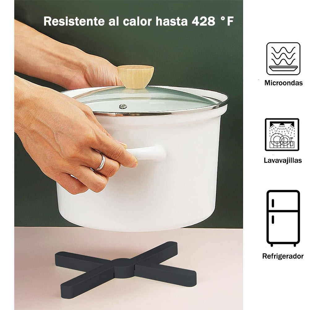 Salvamanteles de Silicona | Diseño Plegable | MS