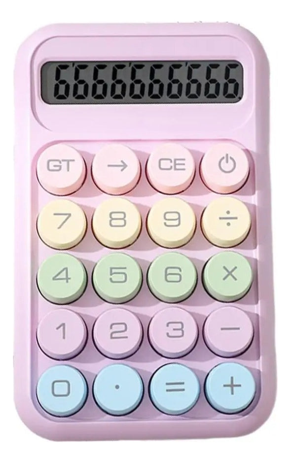 Calculadora Cute Sweet | Teclado Mecánico | LCD 10 Dígitos
