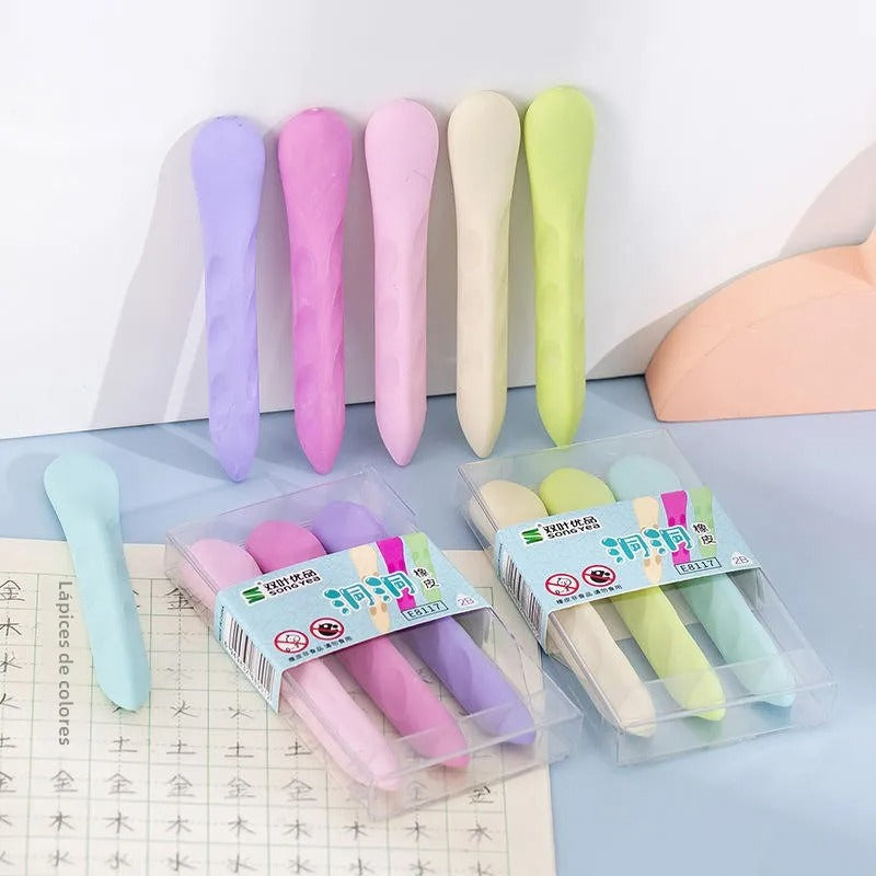 Gomas De Borrar Kawai Coreana 2 Paq