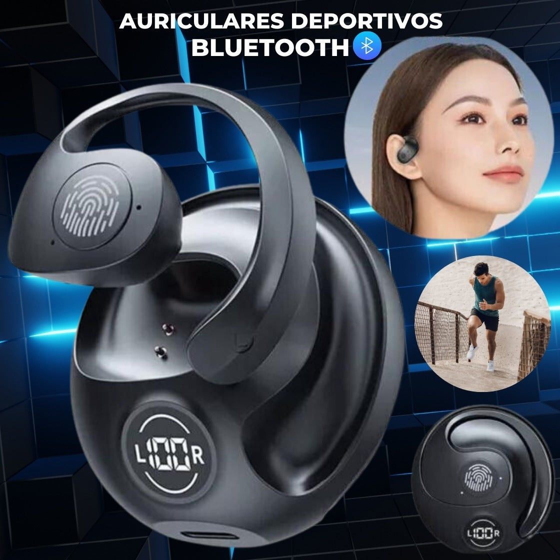 Audífonos Shinobi Inalámbricos | Earbuds Bluetooth 5.3