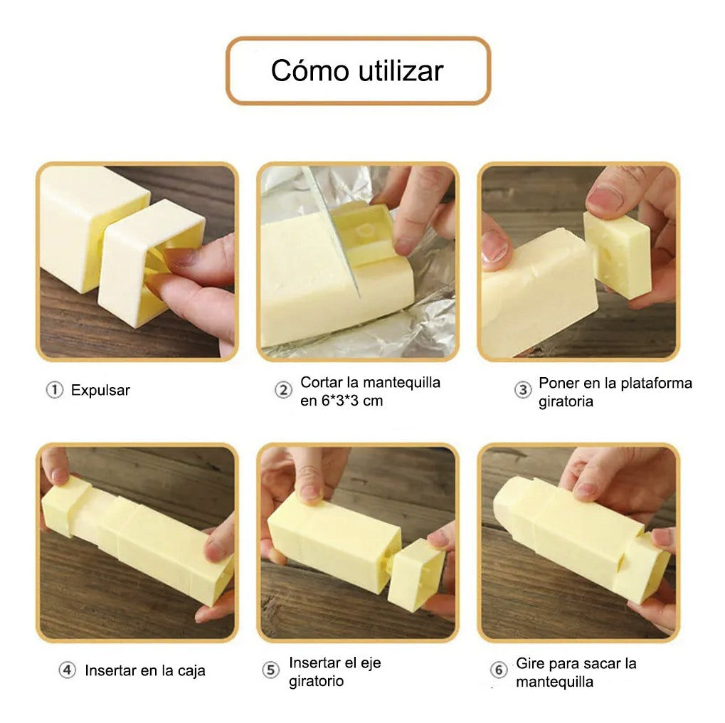 Aplicador de Mantequilla | Dispensador Fácil de Untar | MS
