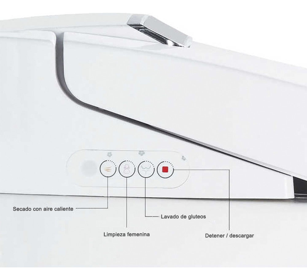 Inodoro Inteligente Automático | 4 en 1 | Smart Toilet Sensoilet | Shinobi