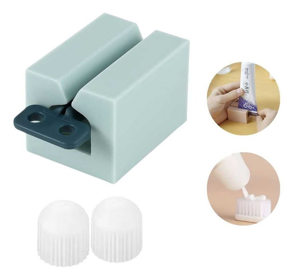 Dispensador de Pasta Dental | Incluye 2 Tapas | Maximizador | MS