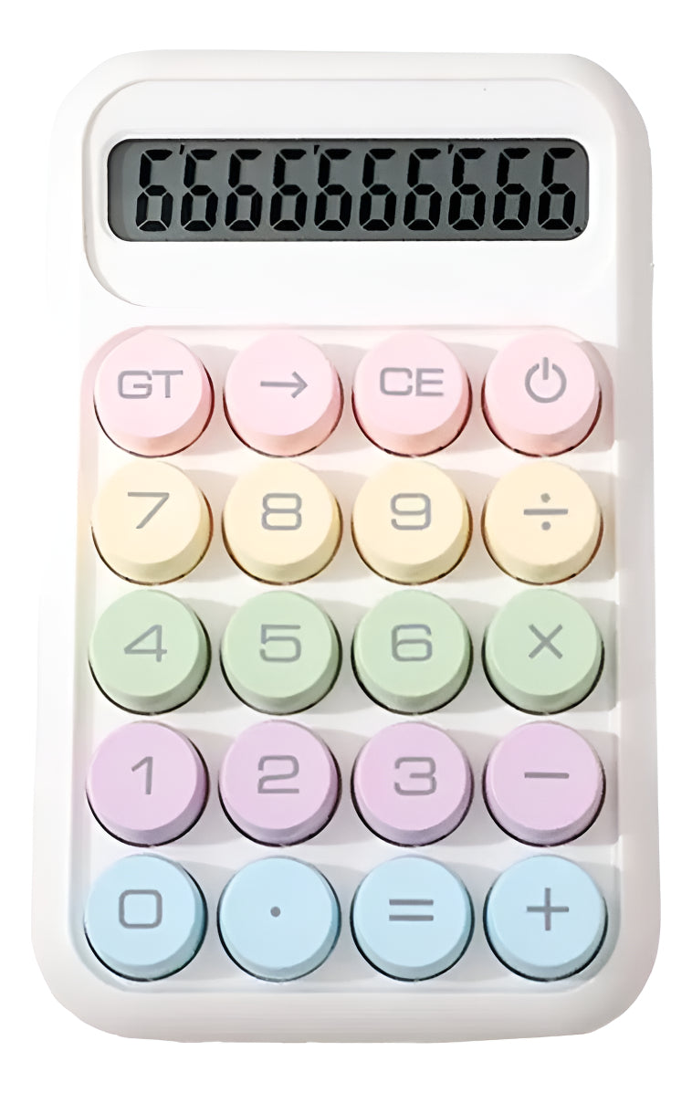 Calculadora Cute Sweet | Teclado Mecánico | LCD 10 Dígitos