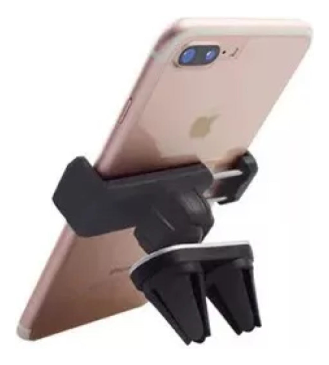 Soporte Celular para Auto | Rejilla de Aire | Doble Clip