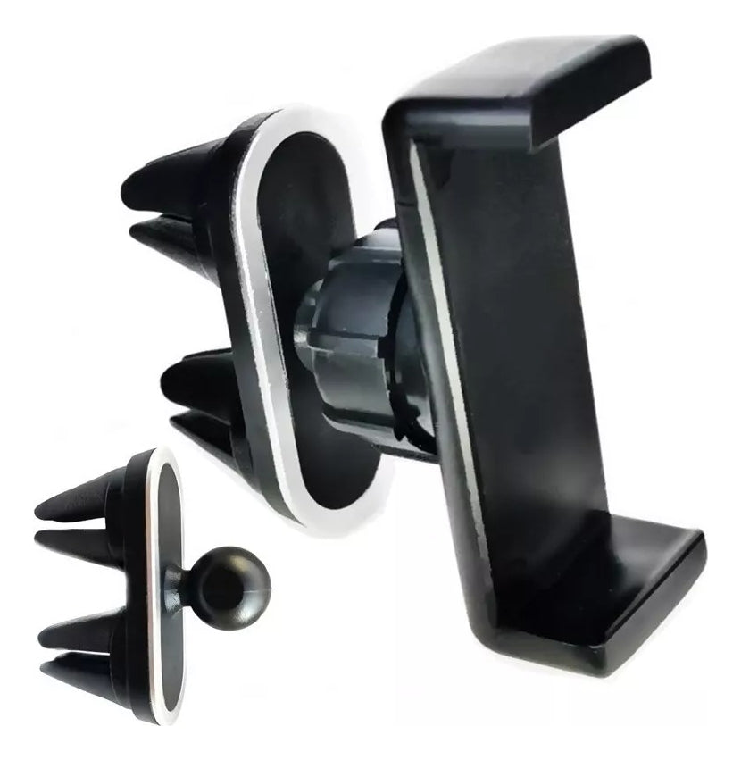 Soporte Celular para Auto | Rejilla de Aire | Doble Clip