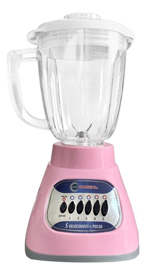 Licuadora HT MX12 | Vaso Poliestireno Cristal | 5 Velocidades