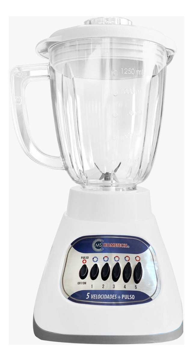 Licuadora HT MX12 | Vaso Poliestireno Cristal | 5 Velocidades