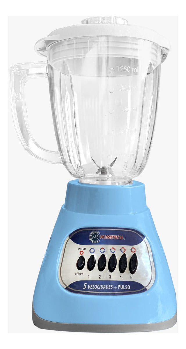 Licuadora HT MX12 | Vaso Poliestireno Cristal | 5 Velocidades