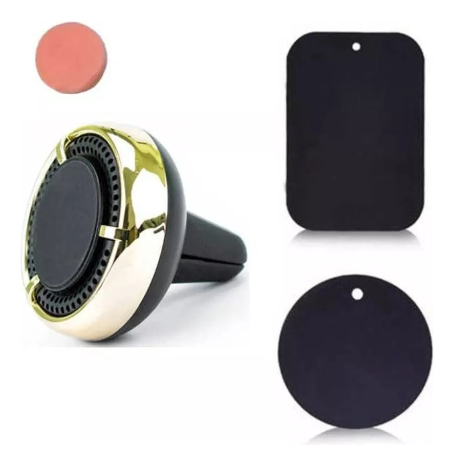 Soporte Celular con Imán | Ventilación + Aromatizante