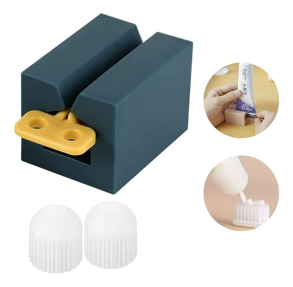 Dispensador de Pasta Dental | Incluye 2 Tapas | Maximizador | MS