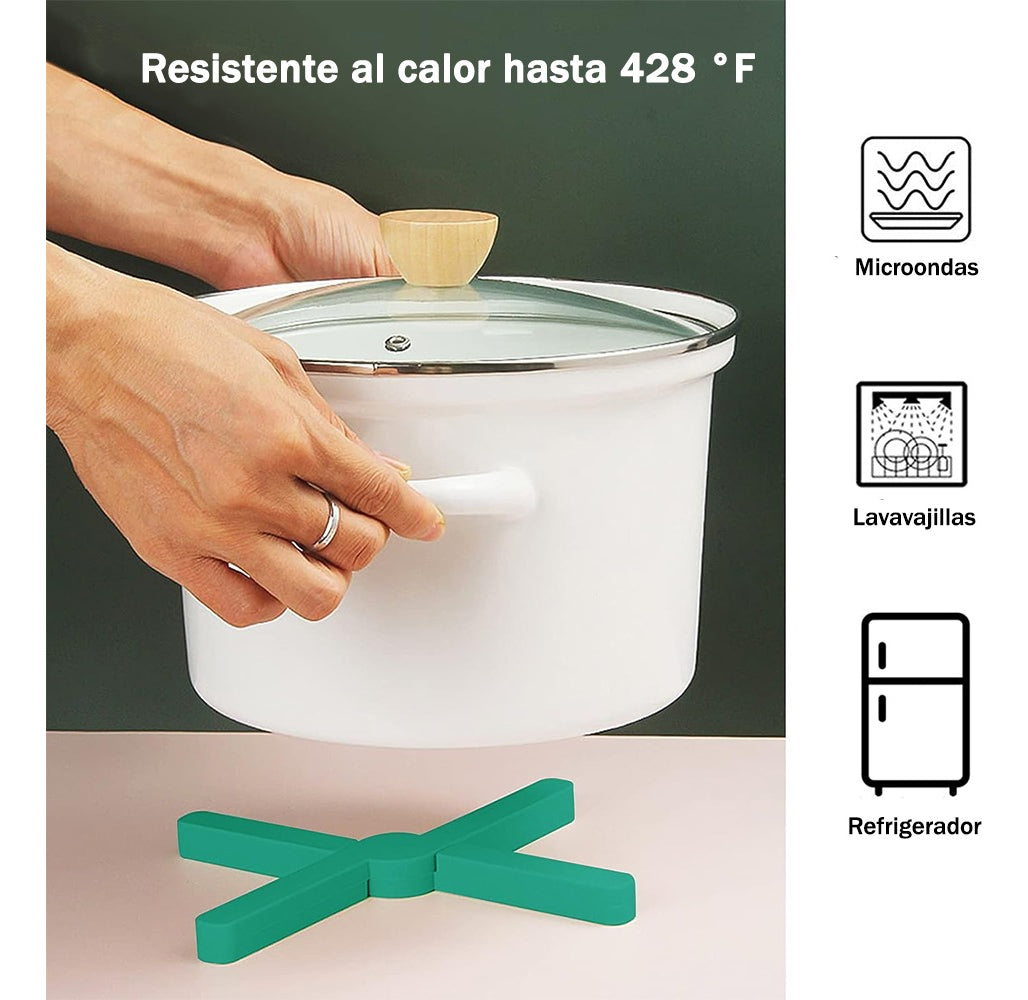 Salvamanteles de Silicona | Diseño Plegable | MS