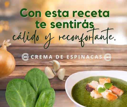 Crema de Espinacas
