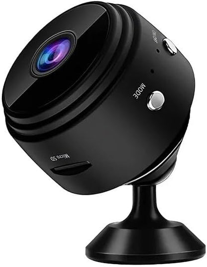 Paquete de 2 Cámaras de Seguridad Shinobi WiFi Mini 1080P HD – Detección de Movimiento, Visión Nocturna– Cámara Espía Inalámbrica Interior/Exterior con Batería Recargable y Control por App