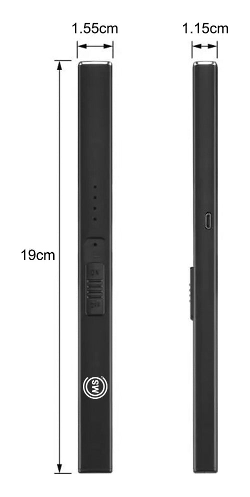 Encendedor Electrónico Recargable USB | Plasma | MS