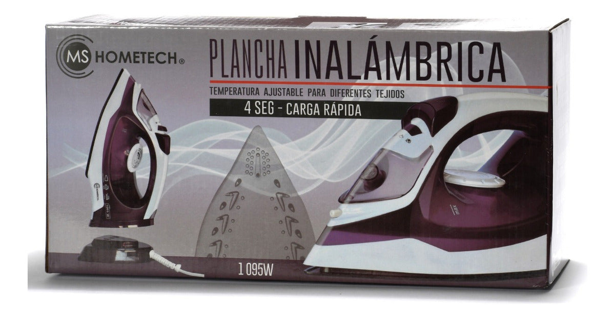 Plancha a Vapor | Hometech HT 205 | Suela Antiadherente