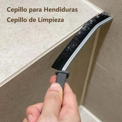 Cepillo de Limpieza Multiusos | 20 Piezas | Grietas, Cocina y Baño