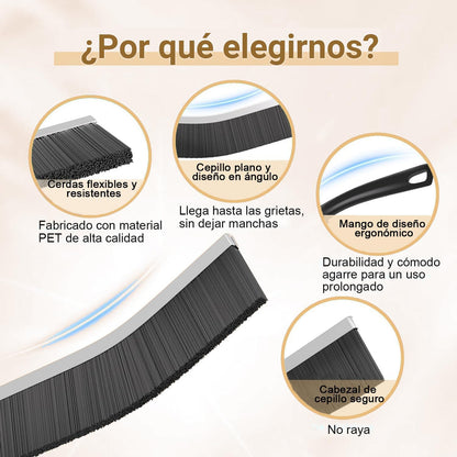 Cepillo de Limpieza Multiusos | 20 Piezas | Grietas, Cocina y Baño