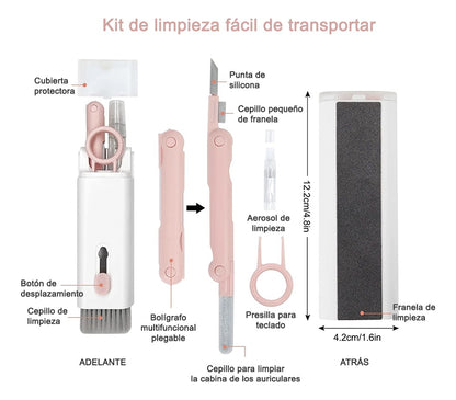 Kit Limpieza para Celular y Computadora | 7 en 1