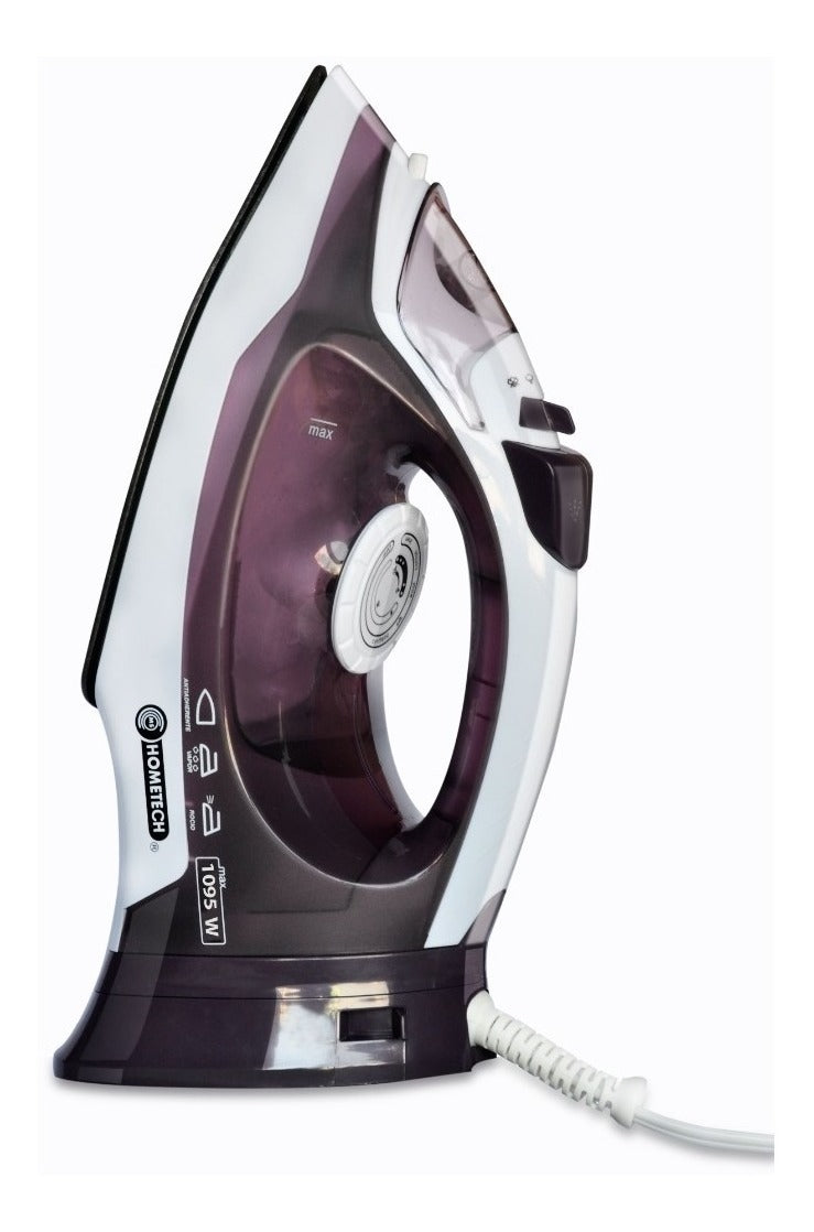 Plancha a Vapor | Hometech HT 205 | Suela Antiadherente