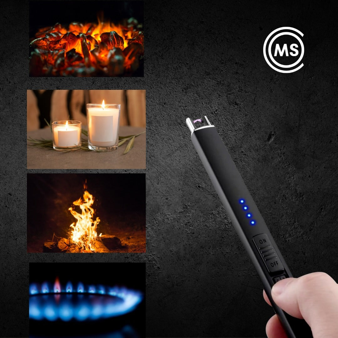 Encendedor Electrónico Recargable USB | Plasma | MS