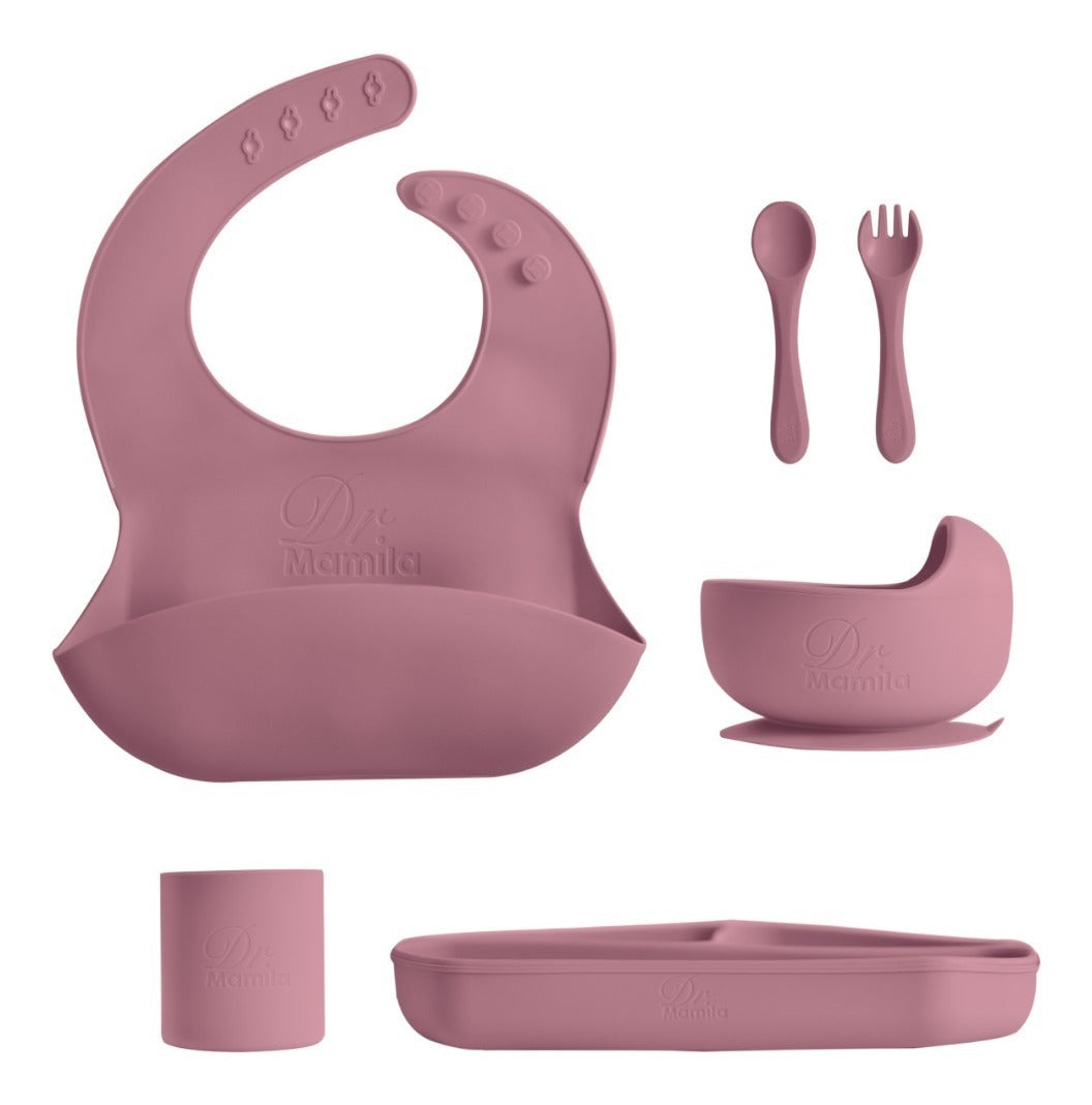 Kit de Alimentación para Bebé | 6 Pzas | BPA Free | Dr Mamila