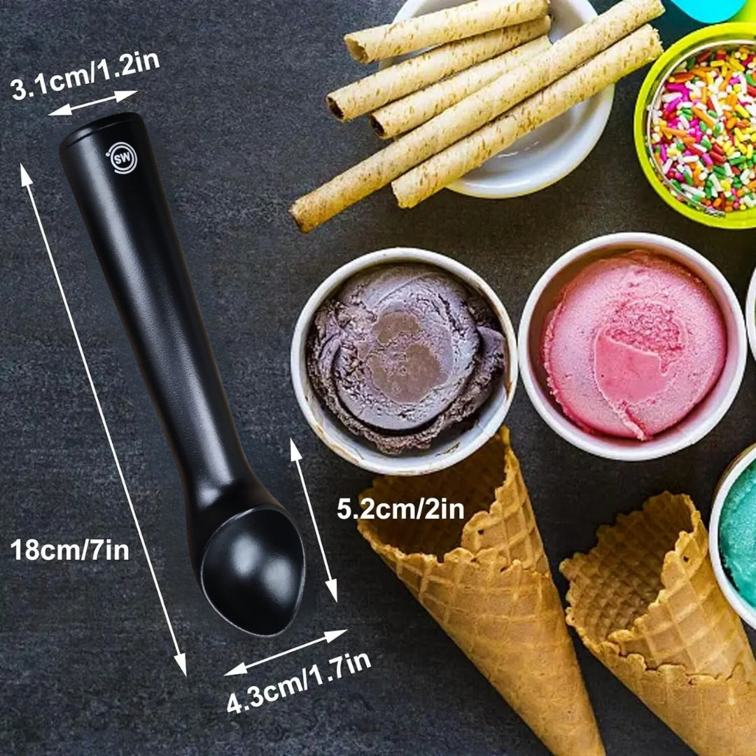 Cuchara para Helado | Cuerpo de Aluminio | Set de 2 Pz | MS