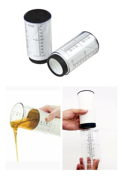 Taza Medidora Ajustable 4 en 1 | 500ml | Capacidad 2 Tazas