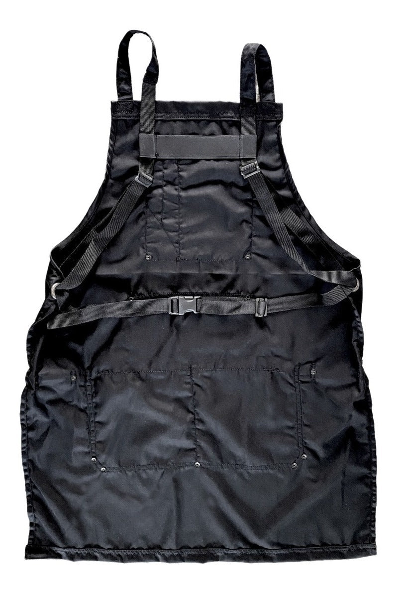 Mandil Parrillero Profesional | Lona Grill Bee | Color Negro