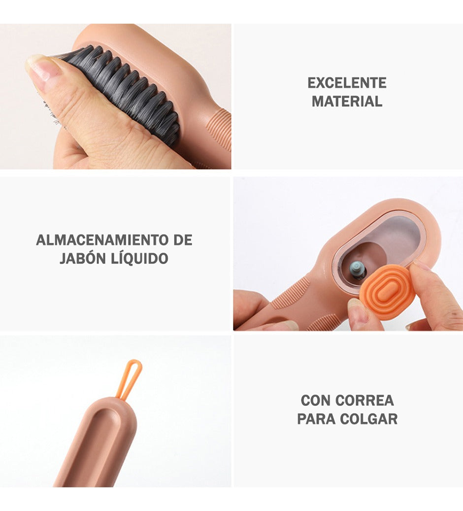 Kit para Lavar Tenis | Cepillo + Agujetas Elásticas