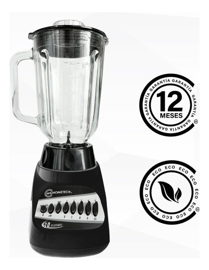 Licuadora 10 Velocidades | Hometech HT 103L | Vaso Grande
