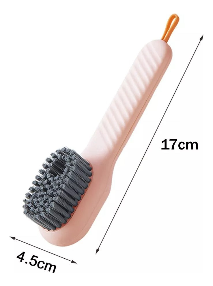 Cepillos para Lavar Tenis | Con Dosificador | 2 Pz | MS