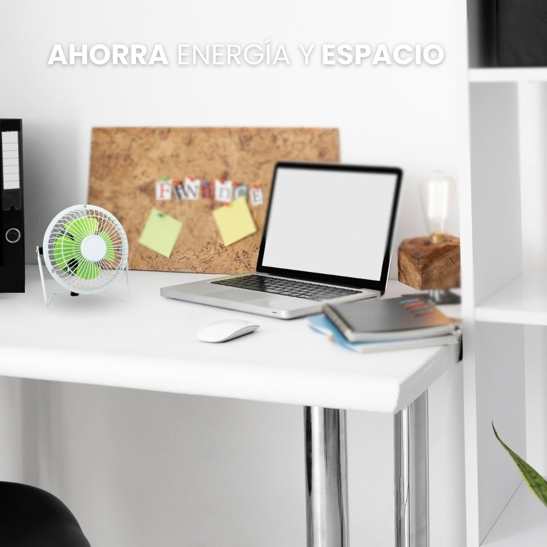 Mini Ventilador Portátil USB | 4 Pulgadas | Mini Fan de Escritorio