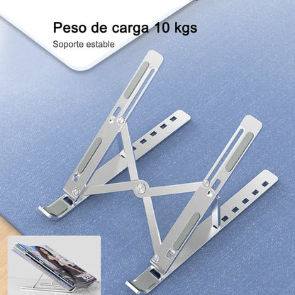 Base para Laptop | Soporte Plegable de Aluminio | Antideslizante