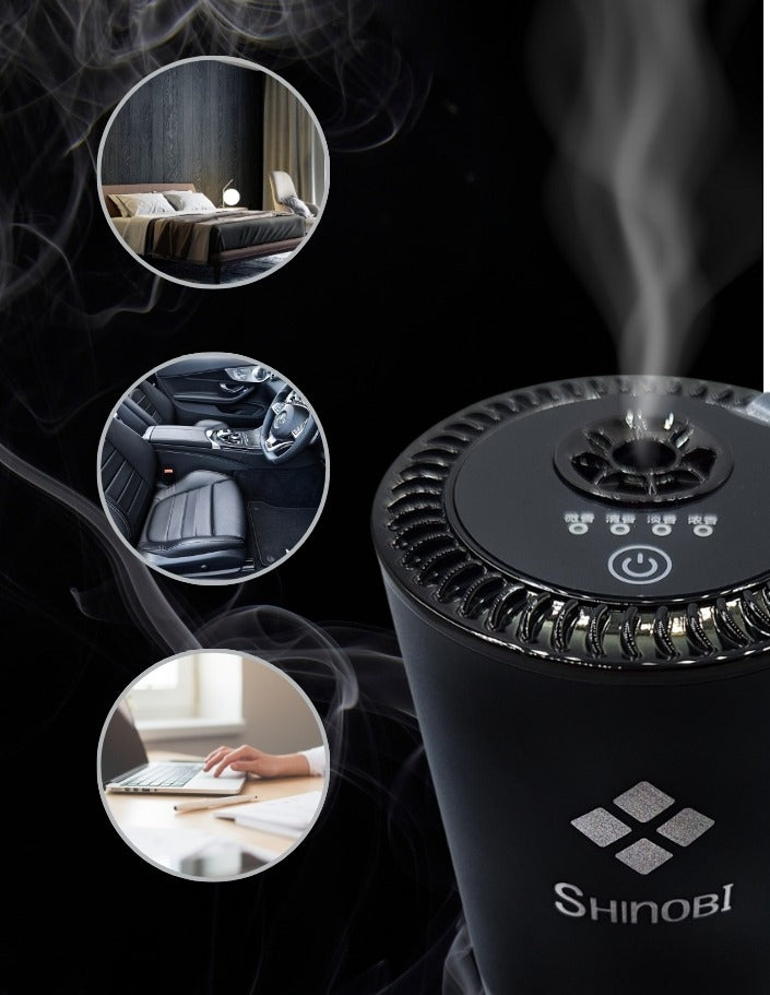 Difusor Eléctrico para Auto | Humidificador de Vapor | Shinobi