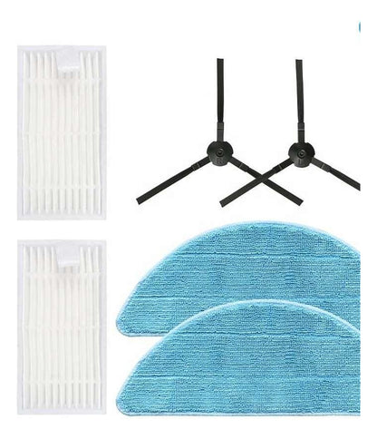 Repuestos para Aspiradora Robot | Cepillos + Filtros + Mopa | iLife