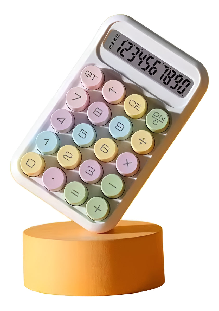 Calculadora Cute Sweet | Teclado Mecánico | LCD 10 Dígitos