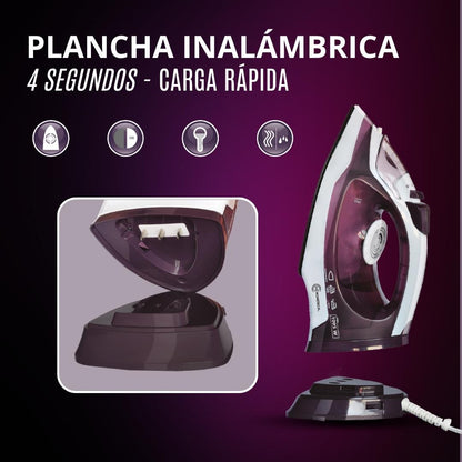 Plancha Inalámbrica MS | Modelo Hometech HT 205