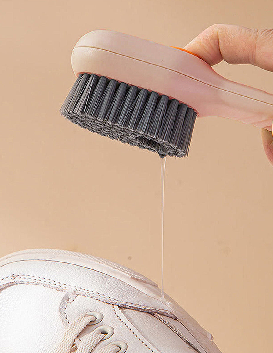 Cepillos para Lavar Tenis | Con Dosificador | 2 Pz | MS