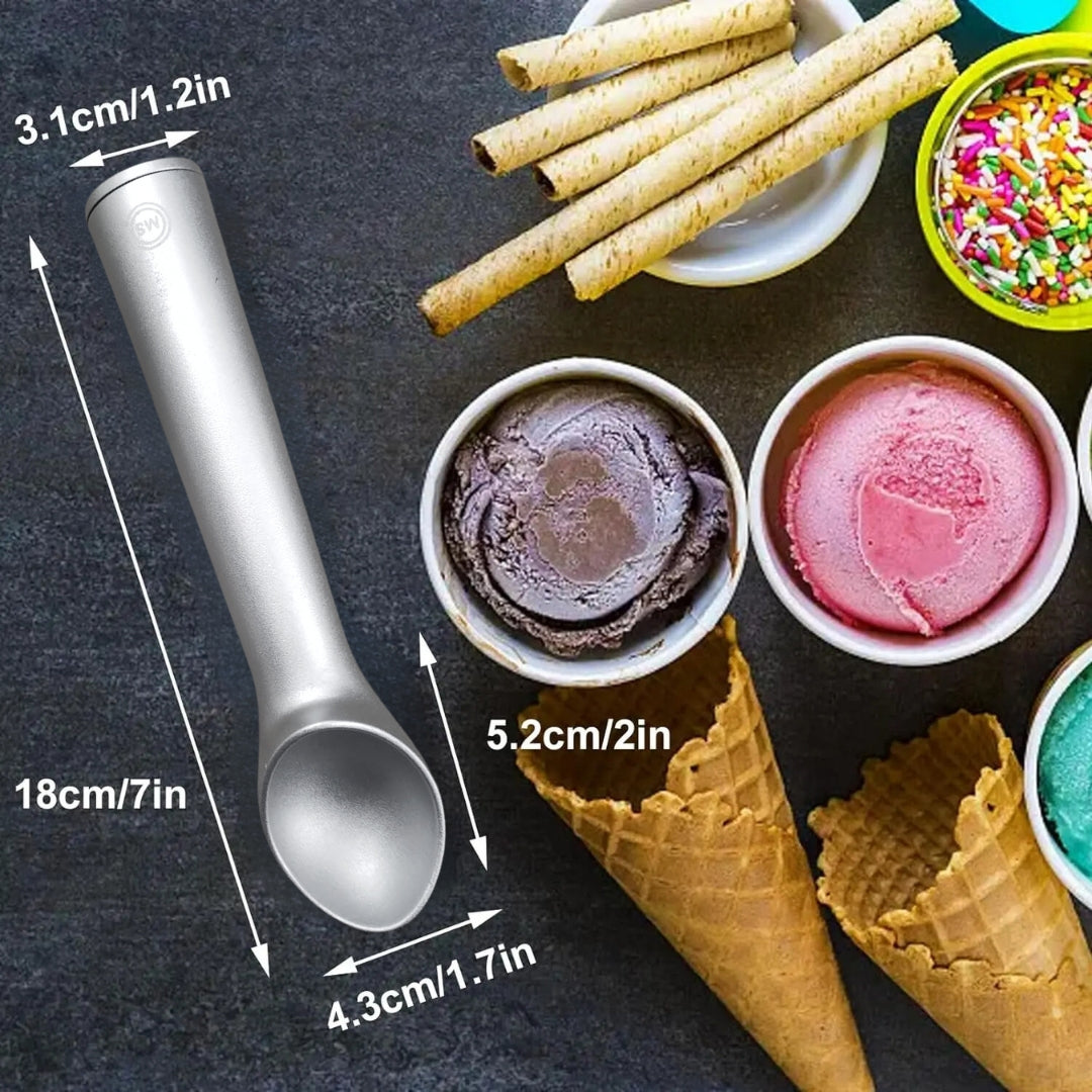 Cuchara para Helado | Cuerpo de Aluminio | Set de 2 Pz | MS