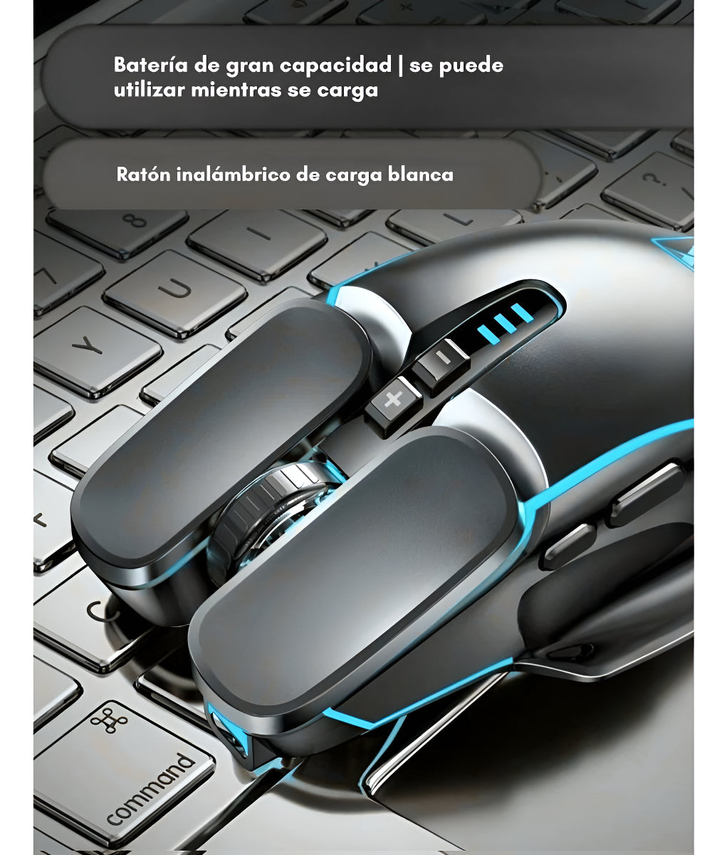 Set Gamer | Audífonos + Mouse Inalámbricos | Bluetooth