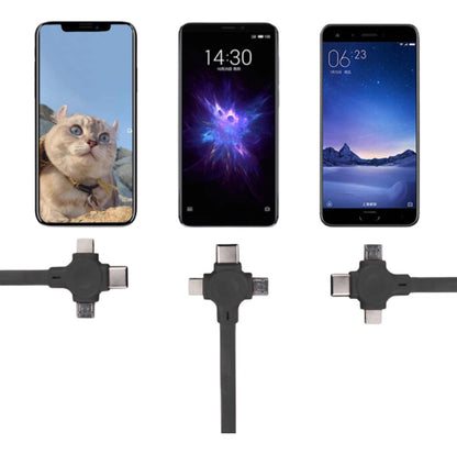 Cable USB Retráctil | 3 en 1 | 2 Piezas | Carga Múltiple