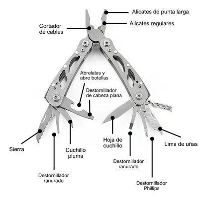 Alicate Navaja Táctica | Herramienta Multiuso Portátil